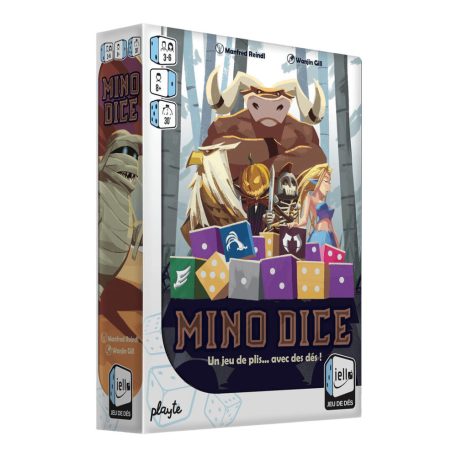 Mino Dice társasjáték, angol nyelvű