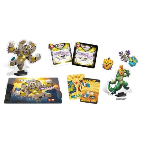 King of Tokyo Monster pack: Luchador angol nyelvű társasjáték