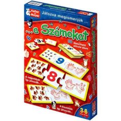 Játszva megismerjük a számokat társasjáték