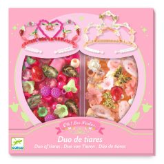   Dupla tiara készítő - Ékszerkészítő pink - Duo of tiaras, Pink - DJ00039