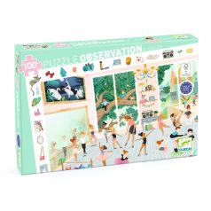   Balett iskola - Megfigyelő puzzle 100 db-os - The dance school - DJ07514