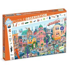   A város  - Megfigyelő puzzle 200 db-os - The city - DJ07515