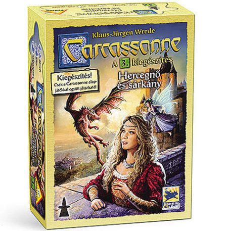 Carcassonne: Sárkány és Tündér 3. kiegészítő 