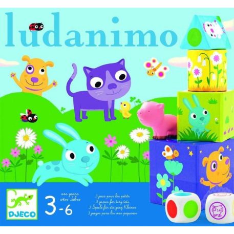 Djeco Ludanimo - 3 társasjáték a kicsiknek