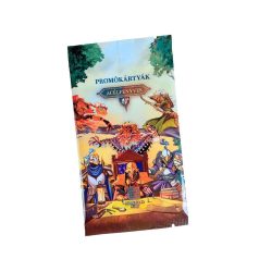 Acélfenyves társasjáték és promókártya