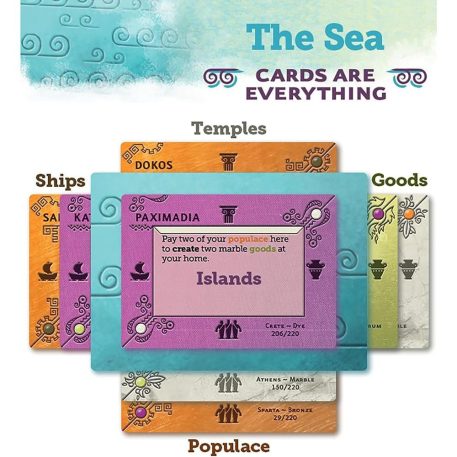 Aegean Sea társasjáték, angol nyelvű