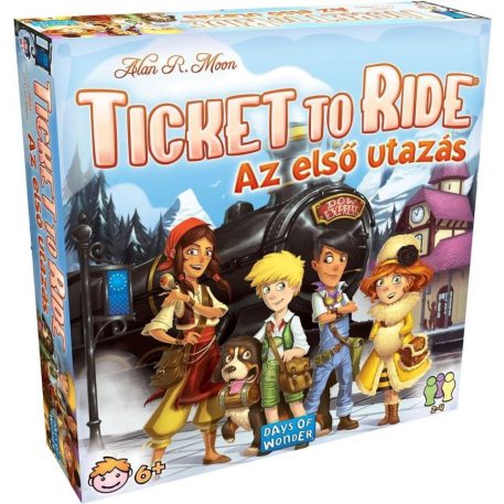 Days of Wonder Ticket to ride Az első utazás társasjáték