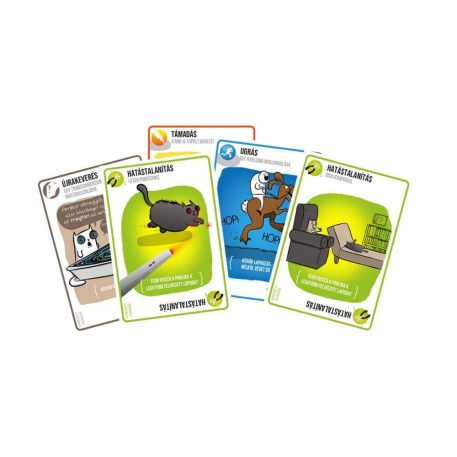 Robbanó cicák kártyajáték