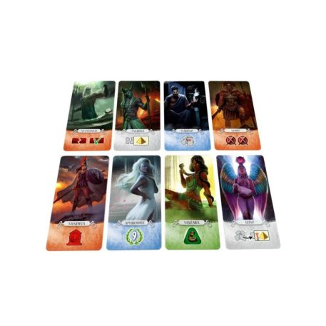 7 csoda : Párbaj társasjáték Panteon kiegészítő