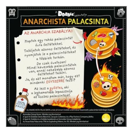 Anarchista palacsinta társasjáték