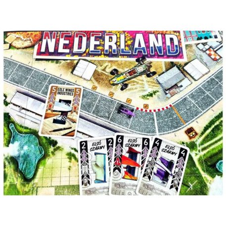 Heat: Hajtűkanyar társasjáték kiegészítő