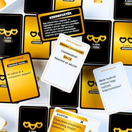 Tiltott vágyak: Pikáns kiadás felnőtt társasjáték