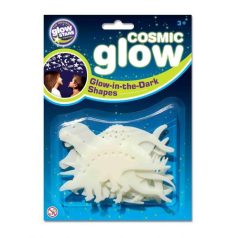Cosmic Glow Dinoszauruszok, foszforeszkáló matricaszett