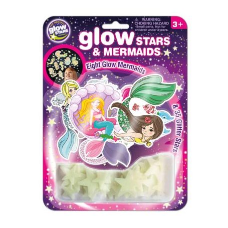 Glow csillagok és sellők matricaszett
