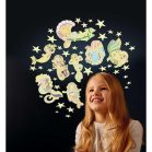 Glow csillagok és sellők matricaszett