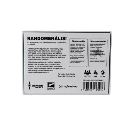 Kaotikus prototípus társasjáték