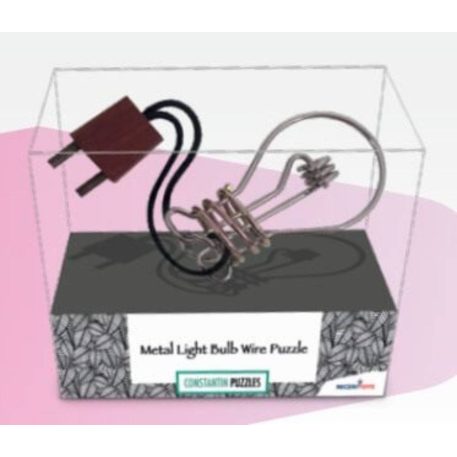 Metal Light bulb logikai játék
