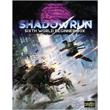 Shadowrun Beginner Box 6th Edition, társasjáték, angol nyelvű
