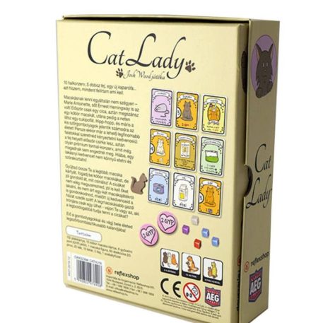 Cat Lady társasjáték (magyar kiadás)