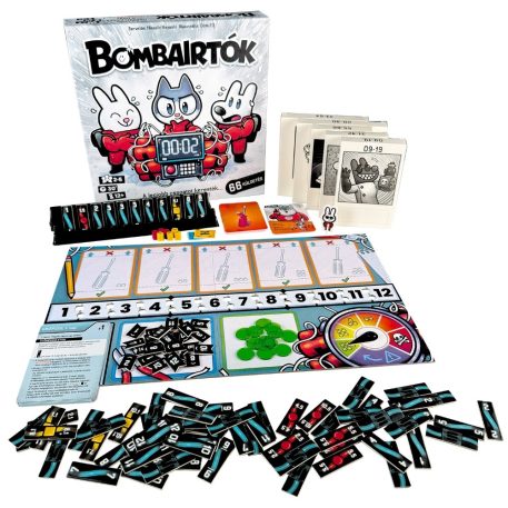 Bombairtók társasjáték (Az év játéka 2025 | Spiel des Jahres)