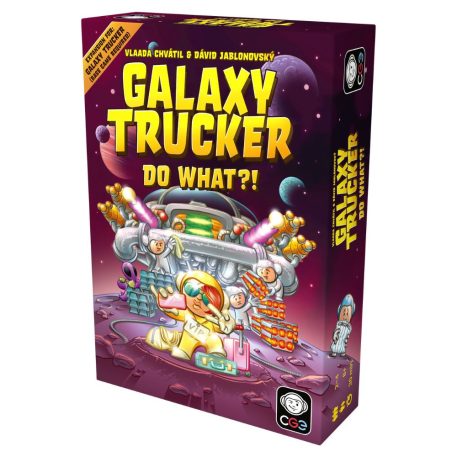 Galaxy Trucker Do What?! társasjáték, kiegészítő, angol nyelvű