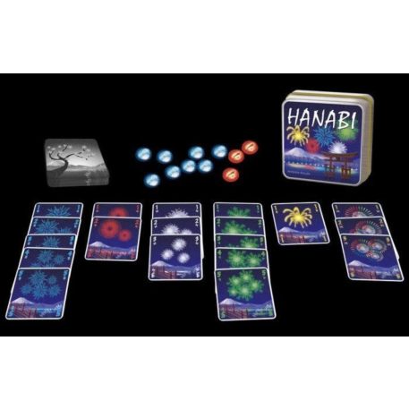 Hanabi fémdobozos társasjáték