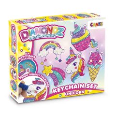 Craze DIAMONDZ - Unikornis kulcstartó szett
