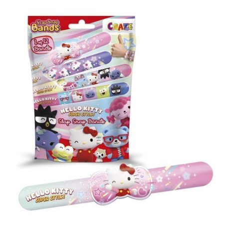 Craze SLAP SNAP BANDS - Hello Kitty
