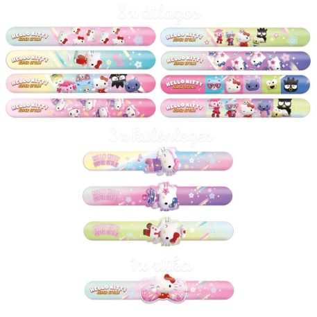 Craze SLAP SNAP BANDS - Hello Kitty