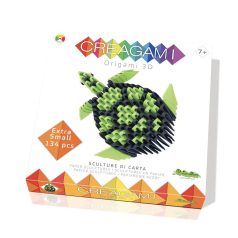 Creagami - 3D origami készlet, Teknős (mini)