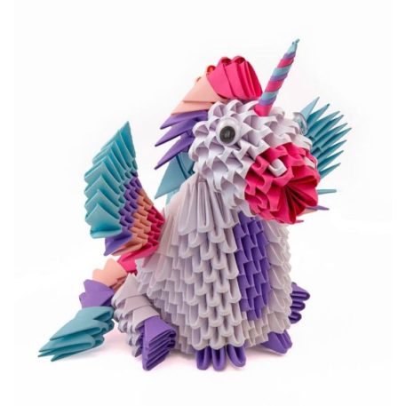 Creagami -3D origami készlet, Unikornis