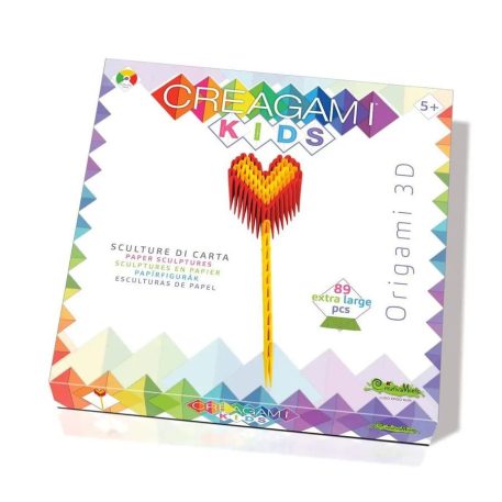 Creagami Kids-3D origami készlet, Szív