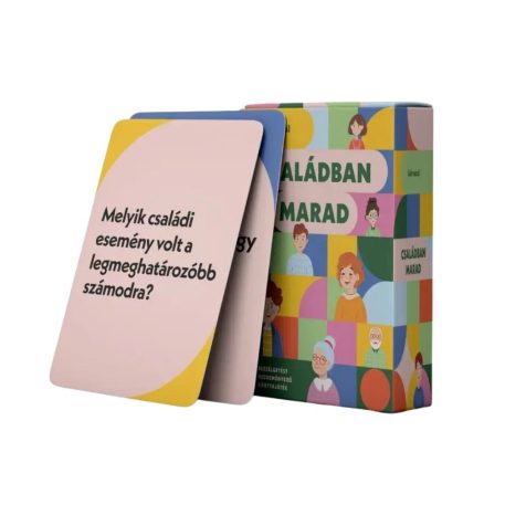 Családban marad - beszélgetést kezdeményező kártyajáték