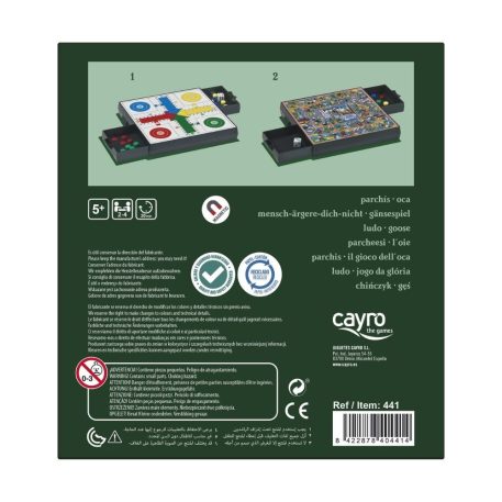 Cayro Mágneses Ki nevet a végén? & Lúd-játék