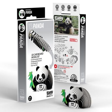 EUGY Panda 3D puzzle