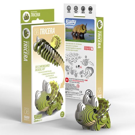 EUGY Triceratops 3D puzzle