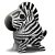 EUGY Zebra 3D puzzle