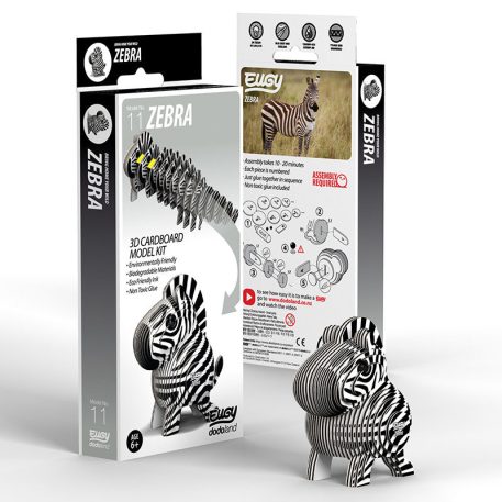 EUGY Zebra 3D puzzle
