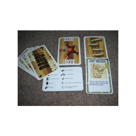 Bang! The Bullet társasjáték, angol nyelvű