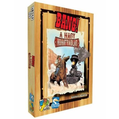 Bang! A nagy vonatrablás társasjáték