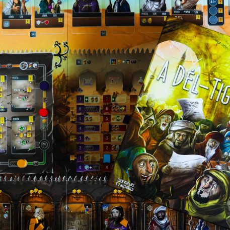 A Dél-Tigris bölcsei társasjáték - promókártyával