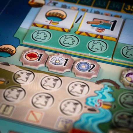 A fehér várkastély: Párbaj társasjáték - promólapkákkal