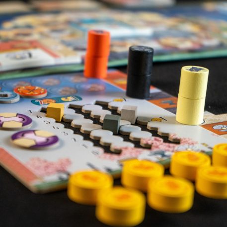 A fehér várkastély: Párbaj társasjáték - promólapkákkal