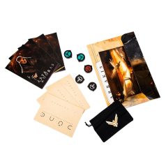   Dűne: Homokba temetett titkok társasjáték és promócsomag