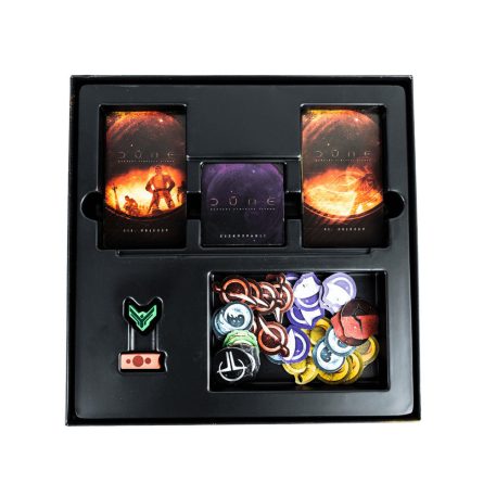 Dűne: Homokba temetett titkok társasjáték és promócsomag