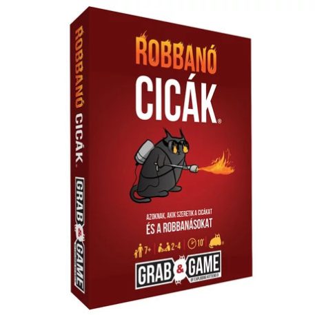 Robbanó cicák - mini társasjáték