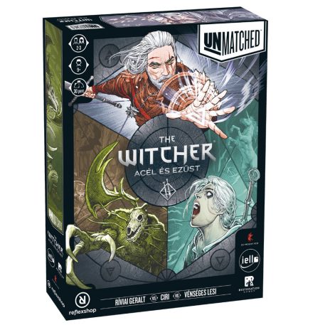 Unmatched: The Witcher - Acél és ezüst társasjáték