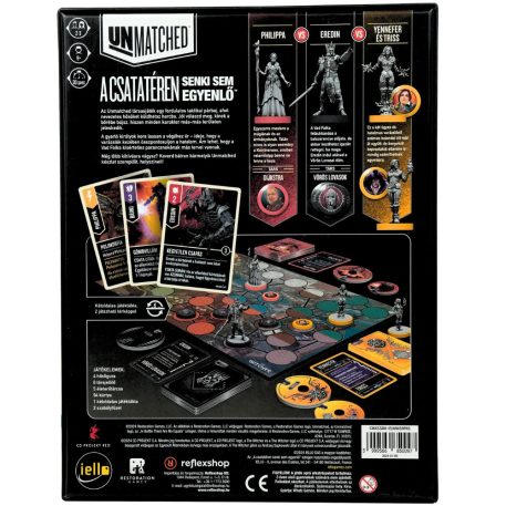 Unmatched: The Witcher - A birodalmak bukása társasjáték