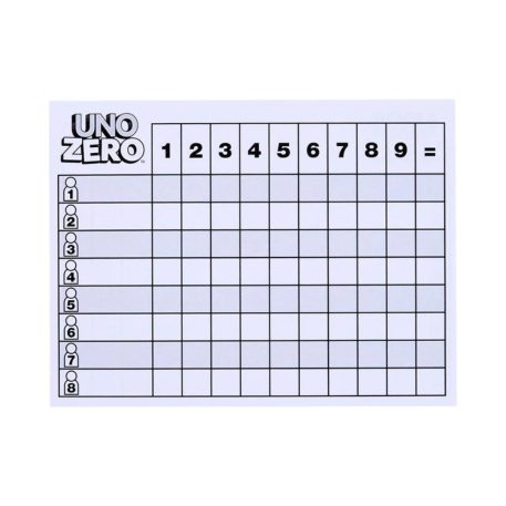 Uno Zero kártyajáték
