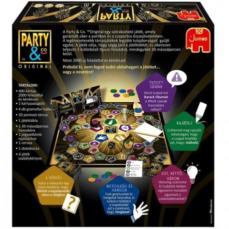 PARTY&CO TÁRSAS Original parti társasjáték
